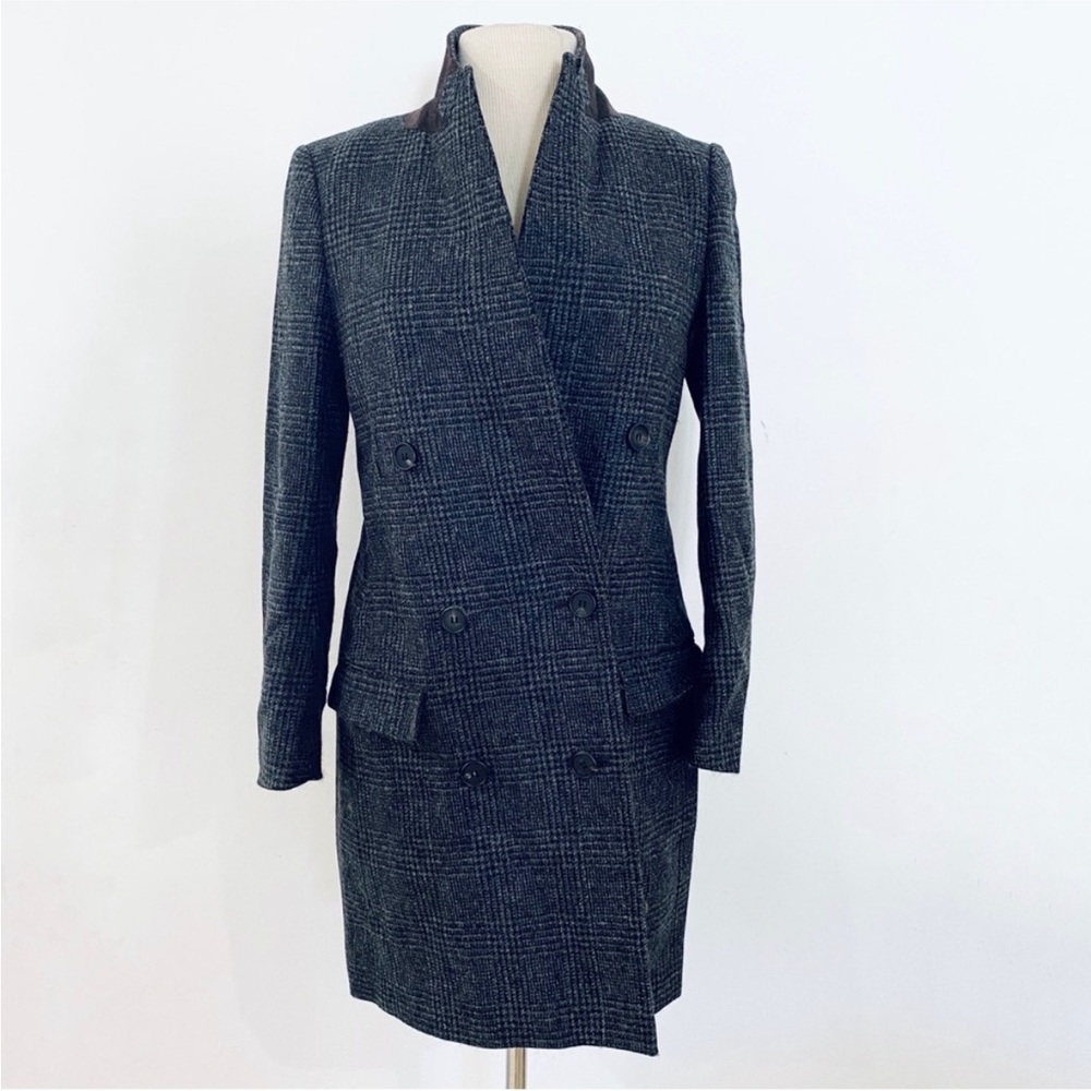 All Saints 100% wool trench jacket